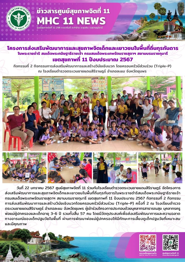 โครงการส่งเสริมพัฒนาการและสุขภาพจิตเด็กและเยาวชนในพื้นที่ถิ่นทุรกันดาร 22 01 2567_2