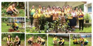 กิจกรรมร่วมปลูกต้นไม้ และทำความบริเวณรอบอาคารสำนักงาน 22 10 2568