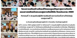 การเสริมสร้างความเข้มแข็งทางใจในวัยรุ่น 06 01 2569