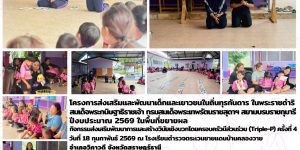 การส่งเสริมและพัฒนาเด็กและเยาวชนในถิ่นทุรกันดาร 18022569