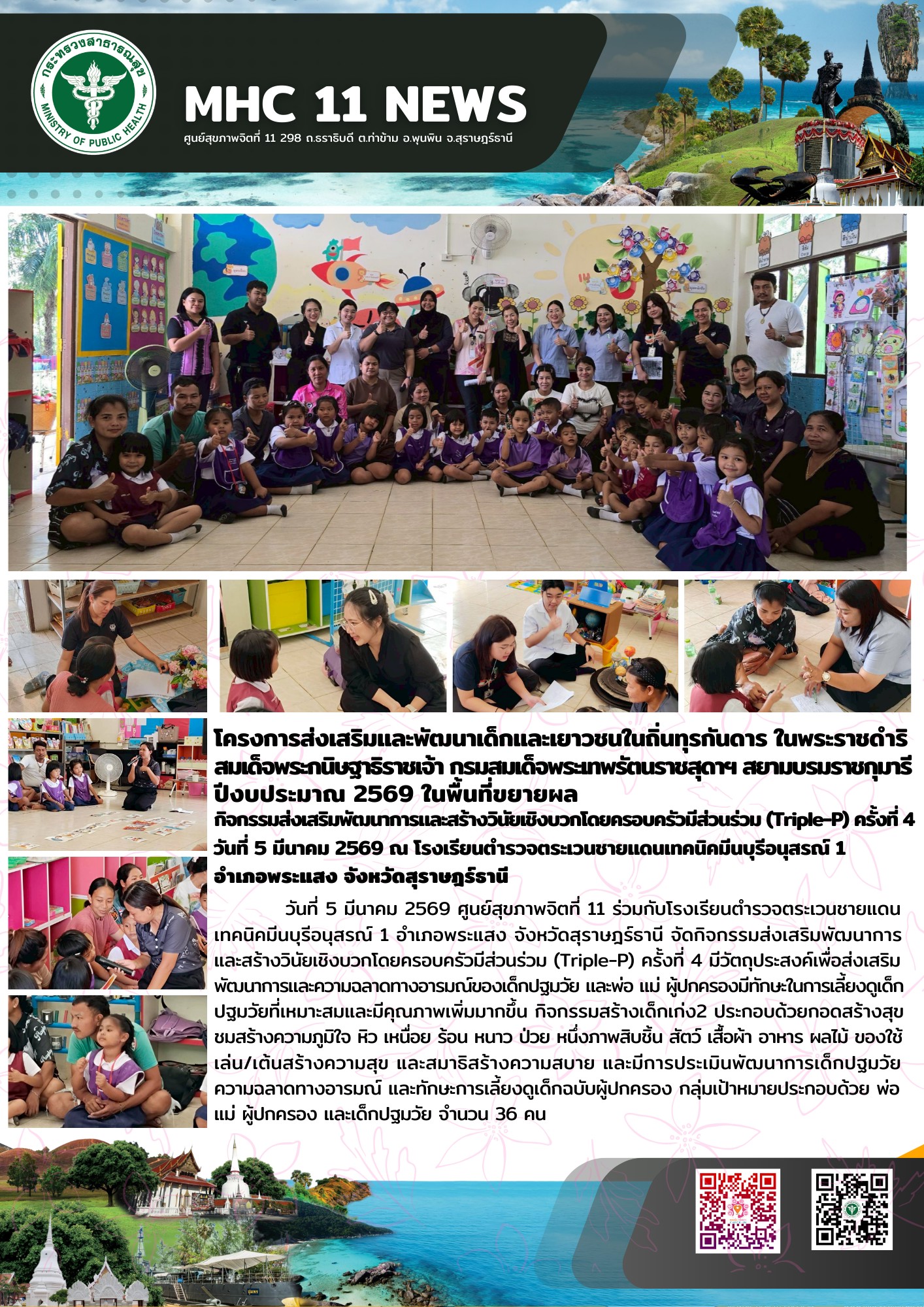 การส่งเสริมพัฒนาการและสร้างวินัยเชิงบวก (Triple-P) 05032569